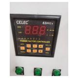 CELEC 15 kVAr 208V Power Factor Controller Panel with Accessories