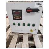 CELEC 15 kVAr 208V Power Factor Controller Panel with Accessories