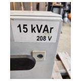 CELEC 15 kVAr 208V Power Factor Controller Panel with Accessories