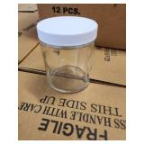 Pallet of 6oz Clear Jars with Lids