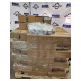 Pallet of Thermo Scientific 6oz BROWN Glass Jars with Caps - Multiple Cases