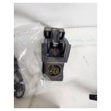 Comprehensive lot featuring a Zeiss Surfcom 130A surface roughness measuring instrument and a selection of digital and analog gauges, probes, and precision measuring accessories.