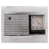 Channel Master All Transistor Vintage Portable Radio with Leather Case