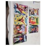 Collection of 7 DC Flash and Green Lantern Comic Books (1980s-1990s)