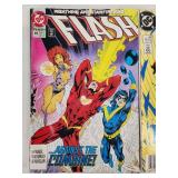 Collection of 7 DC Flash and Green Lantern Comic Books (1980s-1990s)