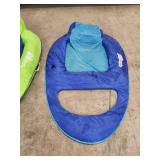 Pair of SwimWays Spring Float Recliner Pool Lounges