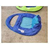 Pair of SwimWays Spring Float Recliner Pool Lounges