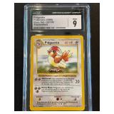CGC 9 Pidgeotto Pokemon 1999 Base Set 22/102 Shadowless