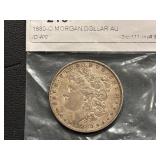 1880-O Morgan Dollar AU