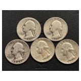 Washington Silver Quarters