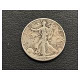 1942-D Walking Liberty Half Dollar