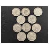 Canadian Silver Quarters