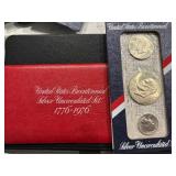 1976-S Bicentennial Silver Set Uncirculated