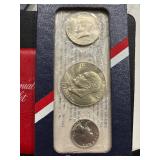1976-S Bicentennial Silver Set Uncirculated