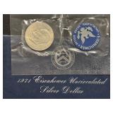 1971-S Eisenhower Silver Dollar Uncirculated