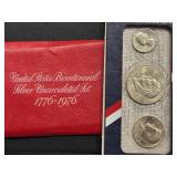 1976-S Bicentennial Silver Set Uncirculated
