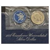 1974-S Eisenhower Silver Dollar Uncirculated