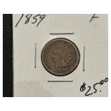 1859 Indian Head Cent