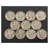 Mercury Silver Dimes