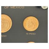 Mexico Gold Peso Collection