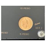 Mexico Gold Peso Collection