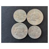Eisenhower and Kennedy Bicentennial Coins