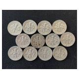 Roosevelt Silver Dimes