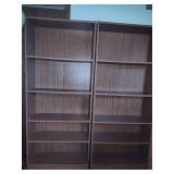 Two Bookshelves