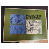 Vintage Sketch & Drawing Books