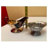 Large Lot of Silver Plated Serving Ware inc. Sheffield