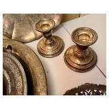Large Lot of Silver Plated Serving Ware