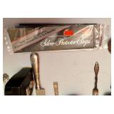 Silver Plated Utensils, Spoons, Forks, Serving Items