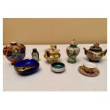 Miniature Cloisonne Pots, Vases and more