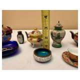 Miniature Cloisonne Pots, Vases and more
