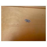 Wood Trinket Box with Salmon Artwork