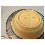 Provencial Ware "Golden Maire" Bowl, Gorham Silver Plated Trivet and more.