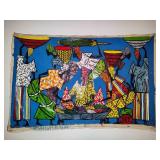 African Painted Stoly Cloth