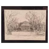 Northrop Auditorium Sketch by Pat Doolittle