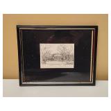 Northrop Auditorium Sketch by Pat Doolittle