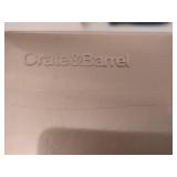 Crate & Barrel Set of Six Pansy Bud Vases - New in Box