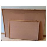Two Large Corkboards