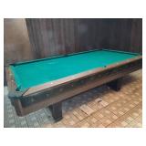 FW Frederick Willys Pool Table