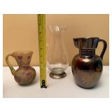 Set of Three Unique Pitchers