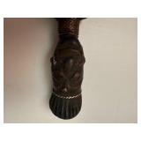 Vintage Tribal Wood Carved Figurines