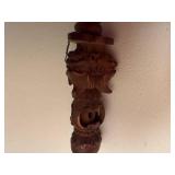 Vintage Tribal Wood Carved Figurines