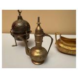Brass Incense Burner, Genie Lamp and more