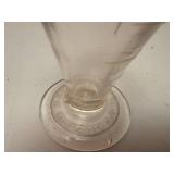 Set of Four Vintage Apothecary Beakers and Scale