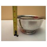 Pewter Paul Revere Bowl Reproduction