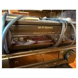 Technics Stereo Receiver, Sony VCR and TEAC Compact Disc Multi Player