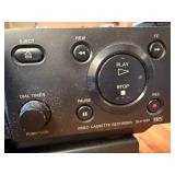 Technics Stereo Receiver, Sony VCR and TEAC Compact Disc Multi Player